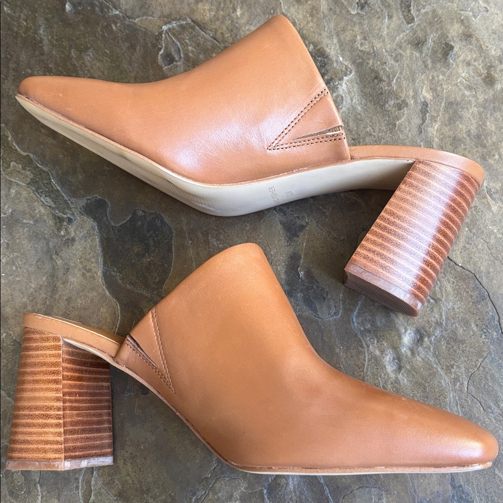 Marc Fisher Leather Fanna Mule - Picture 7 of 12